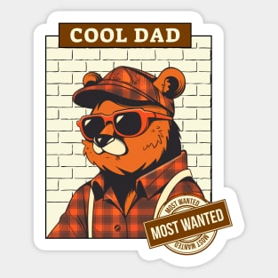 Cool Dad Sticker